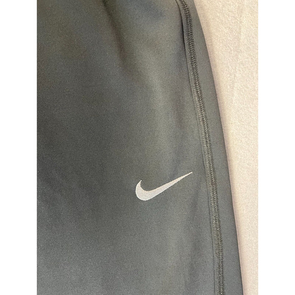 Nike Therma Fit Sweatpants Men LARGE Black Drawstring Joggers W/ Pockets - Picture 4 of 7